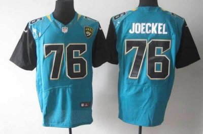 Jerseys Factory Cheap Nike Jaguars #76 Luke Joeckel Teal Green T