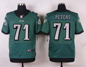 Jerseys Factory Cheap Nike Eagles #71 Jason Peters Midnight Gree