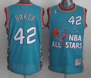 Jerseys Factory Cheap Mitchell And Ness Bucks #42 Vin Baker Ligh