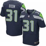 Jerseys Factory Cheap Nike Seahawks #31 Kam Chancellor Steel Blu