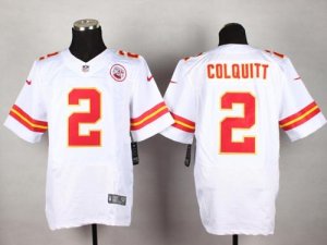 Jerseys Factory Cheap Nike Chiefs #2 Dustin Colquitt White Men's