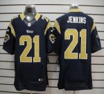 Jerseys Factory Cheap Nike Rams #21 Janoris Jenkins Navy Blue Te