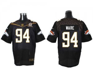 Jerseys Factory Cheap Nike Broncos #94 DeMarcus Ware Black 2016