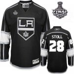 Jerseys Factory Cheap Kings #28 Jarret Stoll Black Home 2012 Sta