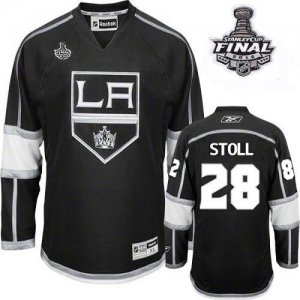 Jerseys Factory Cheap Kings #28 Jarret Stoll Black Home 2012 Sta