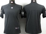 Jerseys Factory Cheap Nike Raiders Blank Black Team Color Youth