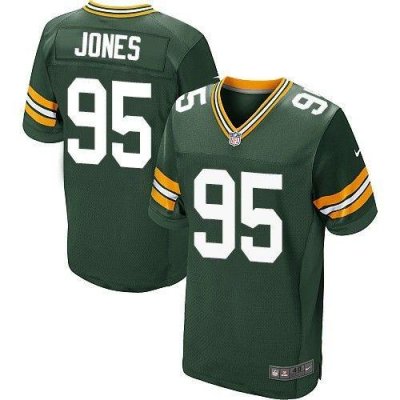 Jerseys Factory Cheap Nike Packers #95 Datone Jones Green Team C