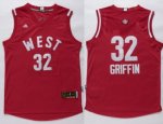Jerseys Factory Cheap Clippers #32 Blake Griffin Red 2016 All St