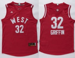Jerseys Factory Cheap Clippers #32 Blake Griffin Red 2016 All St