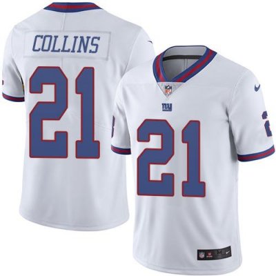 Jerseys Factory Cheap Nike Giants #21 Landon Collins White Men's