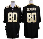 Jerseys Factory Cheap Nike Saints #80 Jimmy Graham Black Team Co