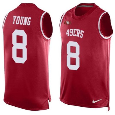 Jerseys Factory Cheap Nike 49ers #8 Steve Young Red Team Color M