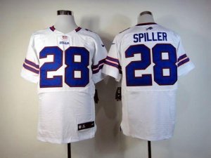 Jerseys Factory Cheap Nike Bills #28 C.J. Spiller White Men's Em