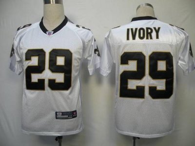 Jerseys Factory Cheap Saints #29 Christopher Ivory White Stitche