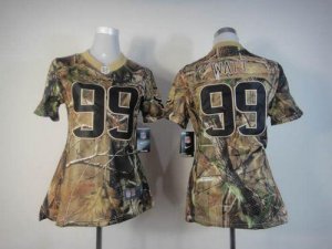 Jerseys Factory Cheap Nike Texans #99 J.J. Watt Camo Women's Emb