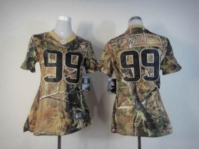 Jerseys Factory Cheap Nike Texans #99 J.J. Watt Camo Women's Emb