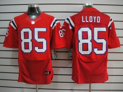 Jerseys Factory Cheap Nike Patriots #85 Brandon Lloyd Red Altern