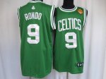 Jerseys Factory Cheap Celtics #9 Rajon Rondo Stitched Green Fina