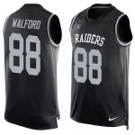 Jerseys Factory Cheap Nike Raiders #88 Clive Walford Black Team