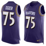 Jerseys Factory Cheap Nike Ravens #75 Jonathan Ogden Purple Team