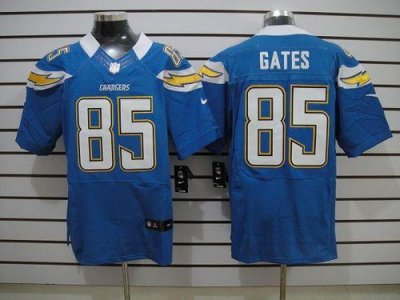 Jerseys Factory Cheap Nike Chargers #85 Antonio Gates Electric B