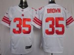 Jerseys Factory Cheap Nike Giants #35 Andre Brown White Men's Em
