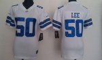 Jerseys Factory Cheap Nike Cowboys #50 Sean Lee White Women's Em