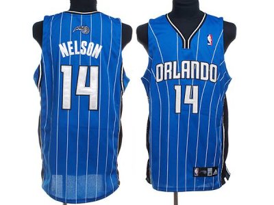 Jerseys Factory Cheap Magic #14 Jameer Nelson Stitched Blue NBA