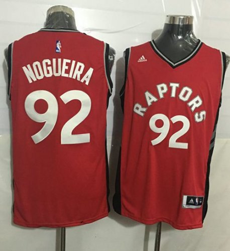 Jerseys Factory Cheap Raptors #92 Lucas Nogueira Red Stitched NB