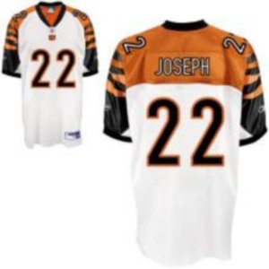 Jerseys Factory Cheap Bengals #22 Johnathan Joseph White Stitche