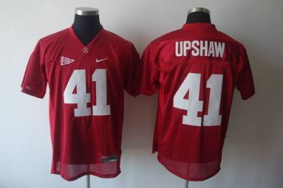 Jerseys Factory Cheap Crimson Tide #41 Courtney Upshaw Red Embro