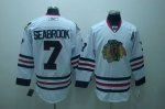 Jerseys Factory Cheap Blackhawks #7 Brent Seabrook Embroidered W