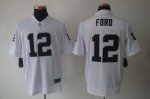 Jerseys Factory Cheap Nike Raiders #12 Jacoby Ford White Men's E