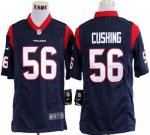 Jerseys Factory Cheap Nike Texans #56 Brian Cushing Navy Blue Te