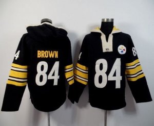 Jerseys Factory Cheap Pittsburgh Steelers #84 Antonio Brown Blac