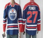 Jerseys Factory Cheap Oilers #27 Penner Light Blue Embroidered N