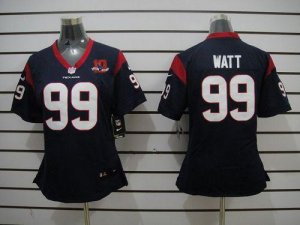 Jerseys Factory Cheap Nike Texans #99 J.J. Watt Navy Blue Team C