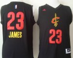 Jerseys Factory Cheap Cavaliers #23 LeBron James Black New Fashi