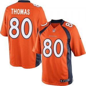 Jerseys Factory Cheap Nike Broncos #80 Julius Thomas Orange Team
