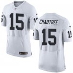 Jerseys Factory Cheap Nike Raiders #15 Michael Crabtree White Me