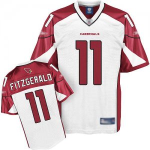 Jerseys Factory Cheap Cardicals #11 Larry Fitzgerald White Embro
