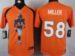 Jerseys Factory Cheap Nike Broncos #58 Von Miller Orange Team Co