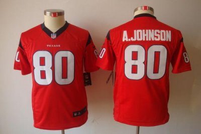 Jerseys Factory Cheap Nike Texans #80 Andre Johnson Red Alternat