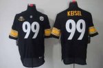Jerseys Factory Cheap Nike Steelers #99 Brett Keisel Black Team