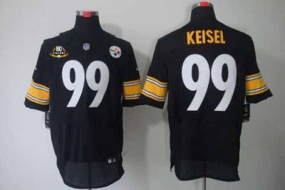 Jerseys Factory Cheap Nike Steelers #99 Brett Keisel Black Team