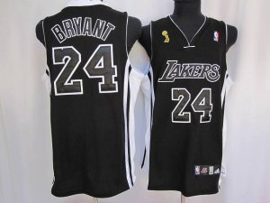 Jerseys Factory Cheap Lakers #24 Kobe Bryant Stitched Black Shad