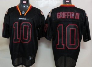 Jerseys Factory Cheap Redskins #10 Robert Griffin III Lights Out