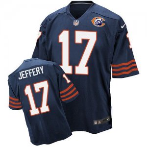 Jerseys Factory Cheap Nike Bears #17 Alshon Jeffery Navy Blue Th