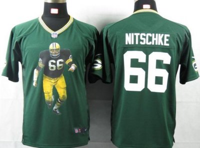 Jerseys Factory Cheap Nike Packers #66 Ray Nitschke Green Team C