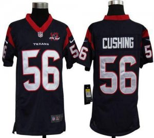 Jerseys Factory Cheap Nike Texans #56 Brian Cushing Navy Blue Te